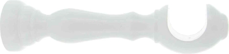 Supporto per Bastone Tenda Lunghezza 10 cm colore Bianco - Immagine 1 di 1