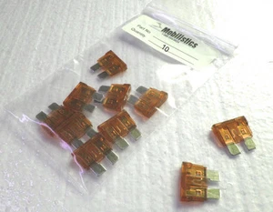 5 AMPERIOS ATC tipo hoja fusible automotriz paquete de 10 - Imagen 1 de 1