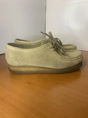 Clarks Originals Wallabee Light Tan Women's Leather Shoes Size 7M 35395 - Image 1 of 4