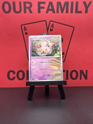 Scream Tail 077/162 Sv05: Temporal Forces Non Holo Pokemon TCG NM - Image 1 of 4