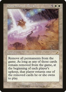 (4x) DIMENSIONAL BREACH - Scourge – MTG Magic the Gathering Card - Rare - Picture 1 of 5