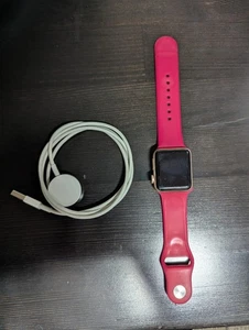 Apple Watch Series 3 38mm Gold Aluminum (GPS + Cellular) (READ DESCRIPTION) - Picture 1 of 12