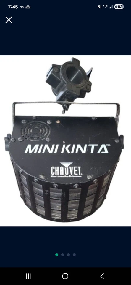 Chauvet MINI KINTA IRC Compact LED Effect Light Fixture - Image 1 of 4