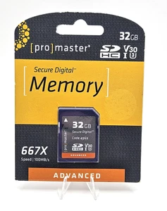Promaster 32GB SDHC 633X High Speed Advanced Memory Card #4962 - Picture 1 of 3