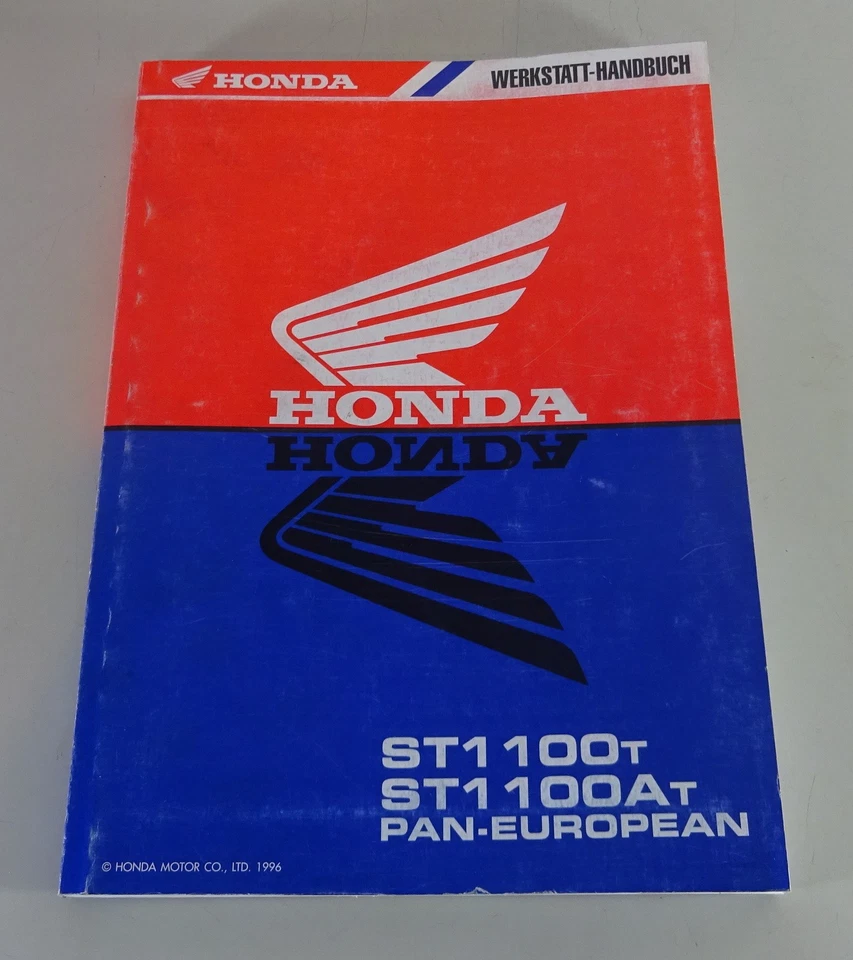 Manual De Taller Complementario 1996 Honda ST 1100 (A) Pan-Europeo Stand 1996 - Imagen 1 de 4