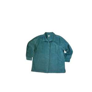 L.L. Camisa de pana con botones manga larga Bean Plus 1X para mujer - Imagen 1 de 8