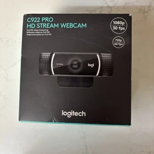 Webcam Logitech C922 Pro Stream HD - Noir 960-001087 Neuve - Photo 1/4