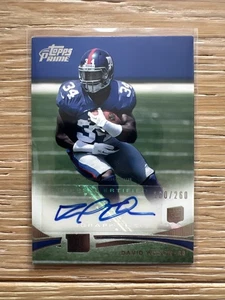 David Wilson 2012 Topps Prime #137 Auto /260 Rookie RC Giants - Picture 1 of 2
