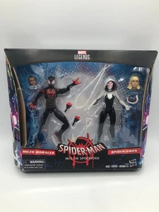 Marvel Legends Spider-Man Miles Morales Spider-Gwen Spider-Verse Exclusivo - Imagen 1 de 4