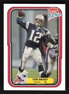 Tom Brady 2004 Fleer Platinum #67 New England Patriots - Picture 1 of 2