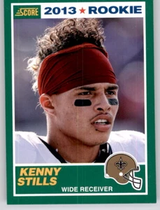 2013 Score Green Border Kenny Stills Rookie RC Parallel NFL Saints #386 - Picture 1 of 2