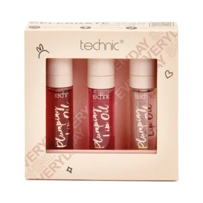 Technic Plumping Lip Oil Trio Gift Set (994207)**Brand New** Gift Set** - Image 1 of 2