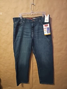 WRANGLER FIVE STAR RELAXED FIT FLEX JEANS MENS 38X30 COMFORT FLEX WAISTBAND - Picture 1 of 8