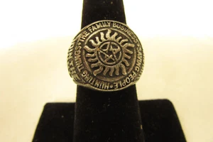 WINCHESTER BROTHERS JOIN THE HUNT RING, SAVING PEOPLE HUNTING THINGS, SIZE 8 - Picture 1 of 3