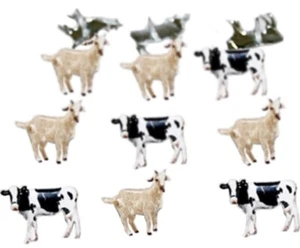 Cows & Goats, Decorative Scrapbook Brads - Eyelet Outlet #116 - Picture 1 of 1