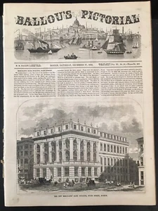 Chelsea MA Boston 1856 Kane Arctic Exploration-Merchant Bank Boston - Picture 1 of 12