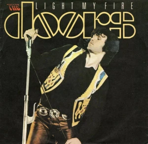 THE DOORS ~ Light My Fire ~ Rare 1987 German 7" vinyl single PR COPY in pic/slve - Picture 1 of 4
