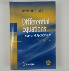 Differentialgleichungen Theorie und Anwendungen von David Betounes zweite Auflage - Bild 1 von 6