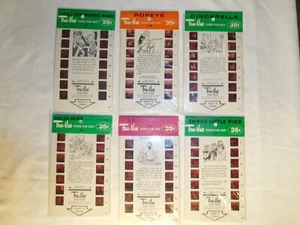 6 Vintage New & Sealed Tru-Vue Stereo Film Card Lot Snow White,Popeye,Cinderella - Picture 1 of 8