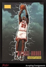 1997-98 SkyBox Premium Thunder and Lightning #TL5 Michael Jordan SP BULLS