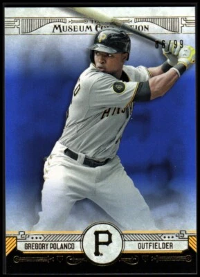 2015 Topps Museum Collection Blue #50 Gregory Polanco /99 - NM-MT - Image 1 of 2