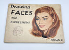 Zeichnen von Gesichtern und Ausdrücken 1958 Pitman II Kunstbuch