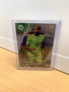 2021-22 Topps Flagship Bundesliga John Anthony Brooks Silver /75 VFL Wolfsburg