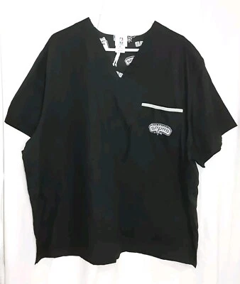 San Antonio Spurs Medical Scrub Top Men's Size XL - NWOT -J3 - Image 1 of 4