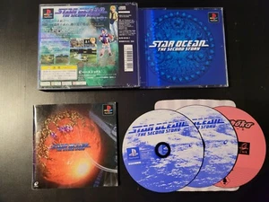 Star Ocean The Second Story PS1 NTSC J JAP Complete Enix Playstation 1 Japanese - Picture 1 of 8