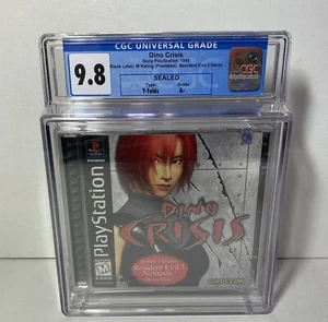 Dino Crisis (Sony PlayStation 1, 1999) PS1 CGC 9.8A+ PRECINTADO 1ª impresión - Imagen 1 de 2