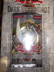 YU-GI-OH! INTROUVABLE BOOSTER EXCLUSIF SOUS BLISTER DARK BEGINNING 2 ANGLAIS - Picture 1 of 3