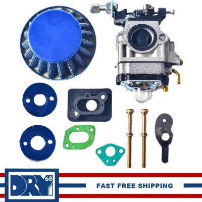 15mm Carburetor Upgrade Kit For 2 Stroke 43cc 47cc 49cc Standup Gas Scooter ATV Foto 1 de 4
