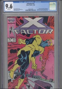 X-Factor #11 CGC 9.6 1986 Marvel Death of Berzerker& Scaleface: NEW FRAME - Picture 1 of 5