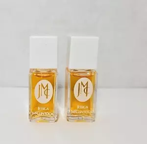 Vtg NOS w/o box JMC Jessica McClintock Eau De Parfum Mini 0.13 oz 3.6 ml Lot x2 - Picture 1 of 1