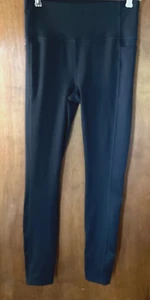 Skechers Damen High Rise Leggings mit Seitentaschen Gr. M schwarz - Bild 1 von 4