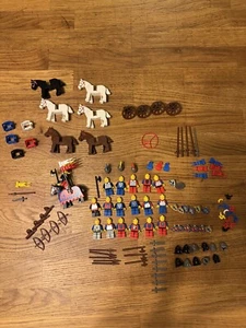 Lego Castle Crusaders Minifigures, Horses & Accessories Vintage OLD - Picture 1 of 19