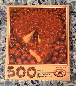 "Seeing Red"  1991 Ceaco #5105-4 New Jigsaw Puzzle In Original Packaging - Picture 1 of 6