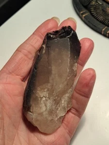 ~ Beautiful Smokey Quartz Point Wicca Pagan 3.6" - Picture 1 of 5