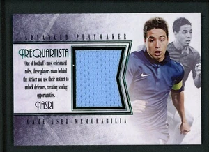 2024 SAMIR NASRI 8/15 jersey futera unique game used memorabilia trequarista - Picture 1 of 2