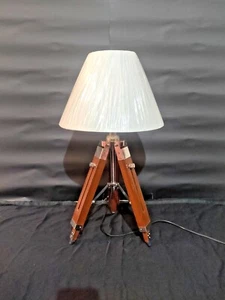Designer Royal Classic Nautical shade Lamp Tripod Table lamp Stand Home Decor - Picture 1 of 6