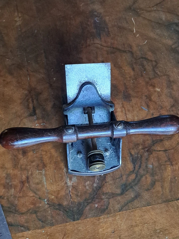 VINTAGE STANLEY NO. 12 1/2 SCRAPER PLANE RABOT ANCIEN - Photo 1/4