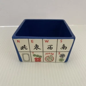 MAHJONG Fliesenmotiv Schmuckstück/Snackschale Steinzeug MAHJONG - Bild 1 von 8