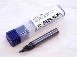 NUEVO HARVEY .060 PEQUEÑO O.D. FRESA DE EXTREMO DE CARBURO CÓNICO DE 15 GRADOS ALTIN VÁSTAGO 3/8 3 FL - Imagen 1 de 5