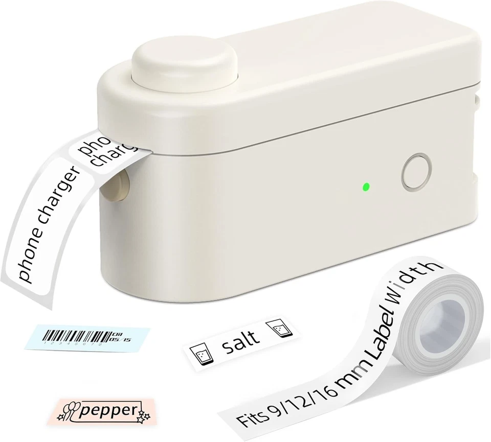 MAKEID Portable Mini Pocket Printer Thermal Label Printing Machine L1-A FASTP&P - Image 1 of 4