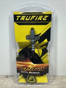 TruFire Spark Buckle Foldback Compound Bow Release SPBF Black Gray NEW - Picture 1 of 7