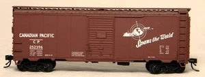 HO Accurail #3523 40' AAR Single Door Steel Boxcar CP #252396 Built Up - Picture 1 of 4