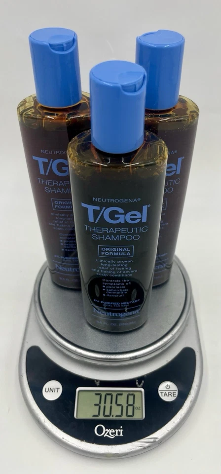 9/24 Neutrogena T/Gel 3x 8.5 Fl Oz Therapeutic Shampoo Original - Collectibles - Image 1 of 4