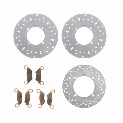Brake Rotors & Brake Pads fit Polaris Sportsman 450 2016 - 2020 Front & Rear - Image 1 of 4