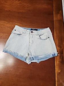 Lucky Brand Riley Shorts Girls, Blue, Distressed, Size 12. - Picture 1 of 3