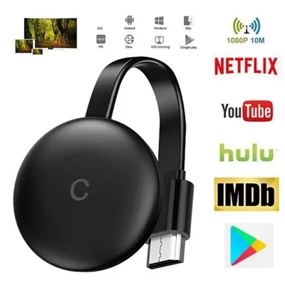 Für Chromecast Google Wireless HDMI-kompatible HD-Anzeige Media Streaming Video - Bild 1 von 4